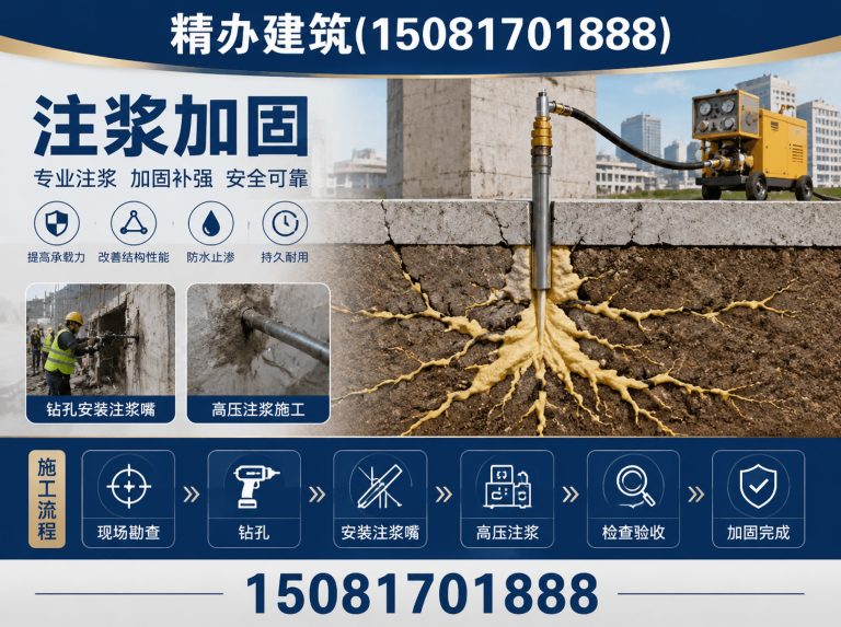 武安市邯郸注浆施工展示图